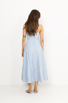 Flower Strapless Dress - Plein Air