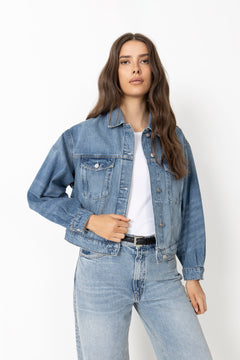 Quincy Jacket - Cascade Blue