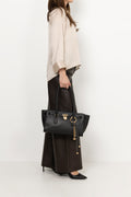 Hamilton Moderne Small Leather Satchel - Svart