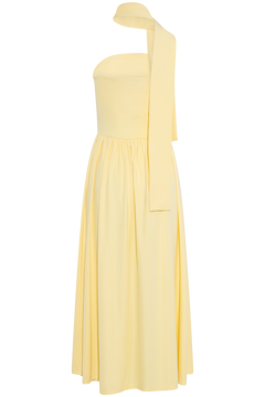 Astridic Long Dress - Yellow