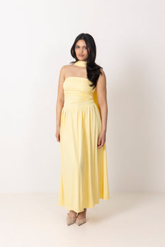 Astridic Long Dress - Yellow
