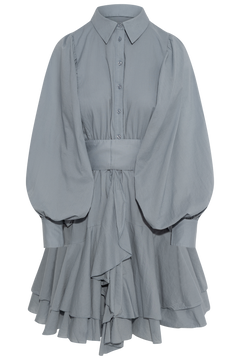 Cotton Ranch Dress - Breezy Blue
