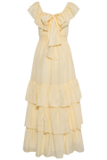 Moonshake Frill Dress - Soft Butter