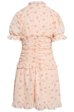 Arielic Dress - Pink Flower Print