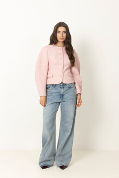 Cocoon Sleeved Jacket - Cherry Blossom
