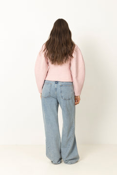 Cocoon Sleeved Jacket - Cherry Blossom