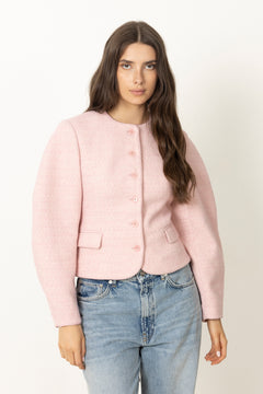 Cocoon Sleeved Jacket - Cherry Blossom