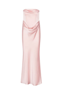 Corsage Long Dress - Blushing Bride