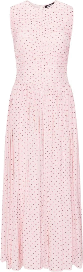 Ns Ruched Dress - Barely Pink Comb.