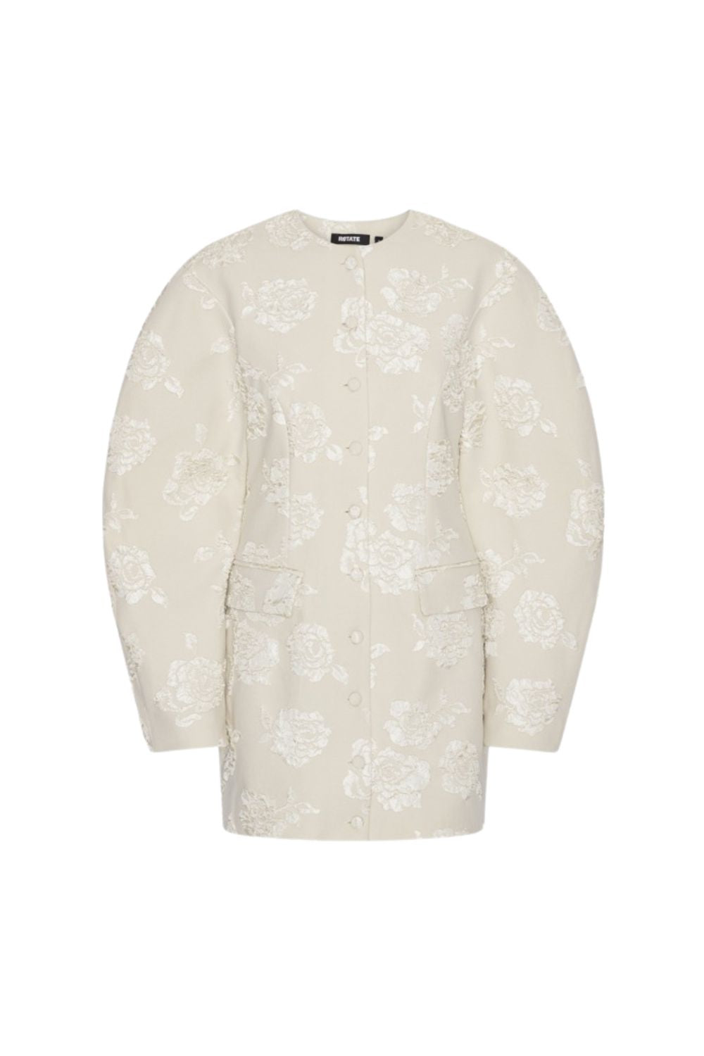 Jacquard Tailored Dress - Rainy Day