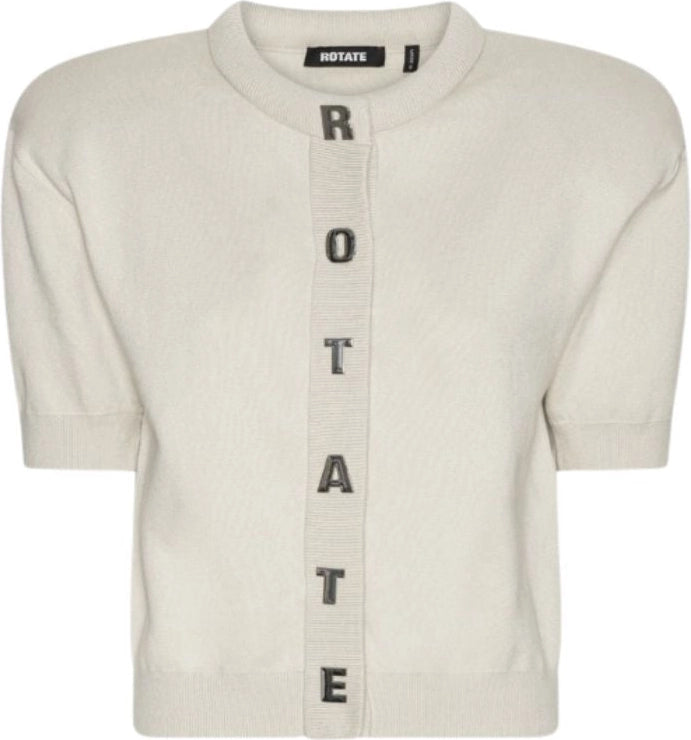 Firm Knit Ss Cardigan - Wind Chime Grey