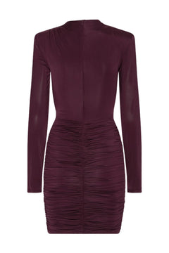 Drapey Mini Dress - Winetasting