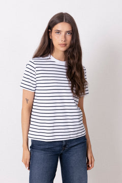 Camino T-Shirt Ss - Salute Stripe