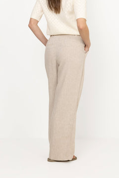 Pennie Ginia Hw Pants - Sand Melange