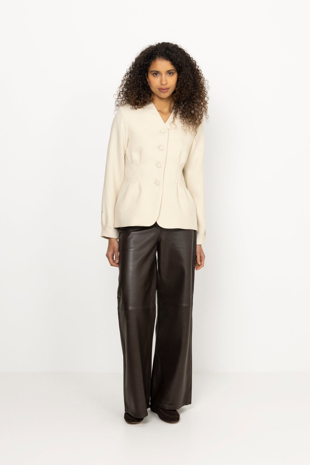 Esteriane Blazer - Oatmeal Melange