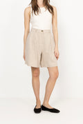 Viana Ginia Hw Shorts - Sand Melange