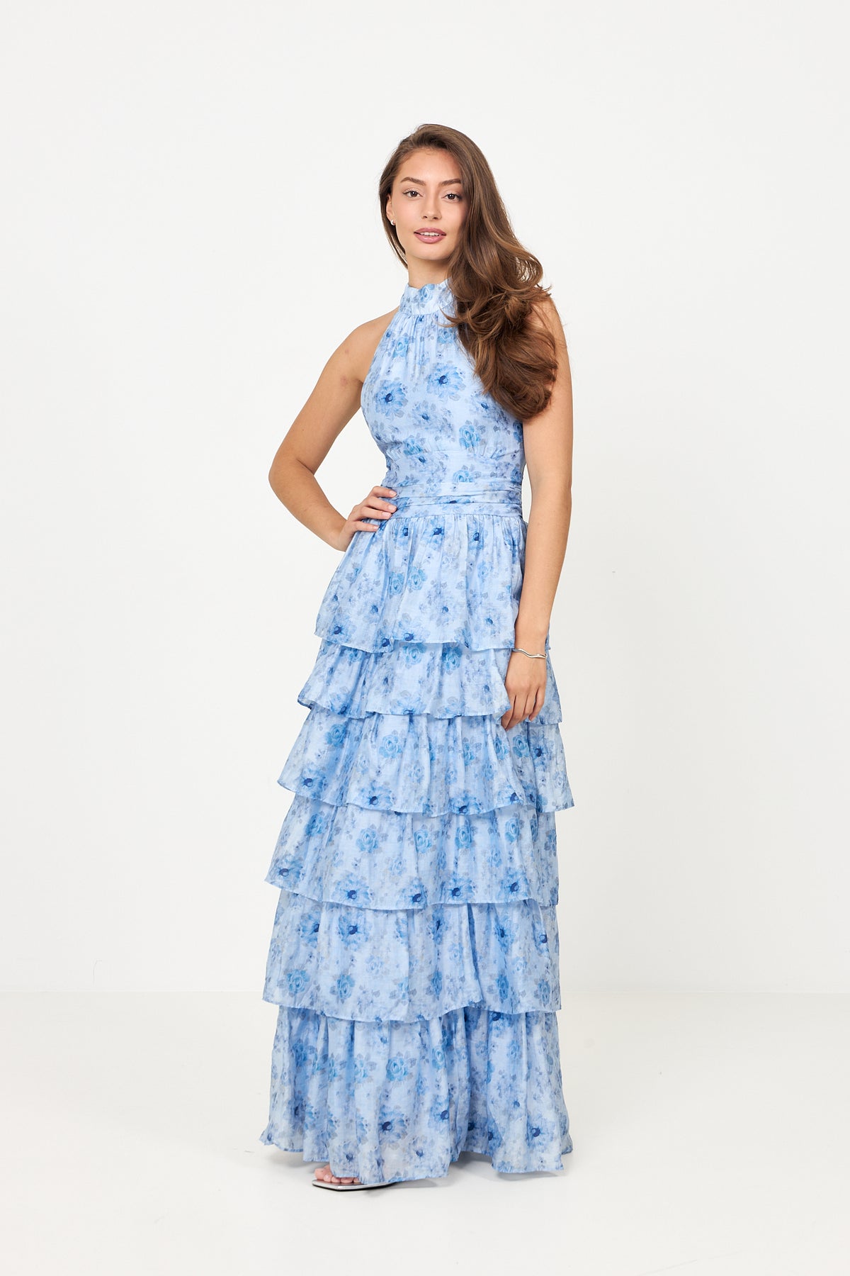 Ingalu Maxi Dress - Blå