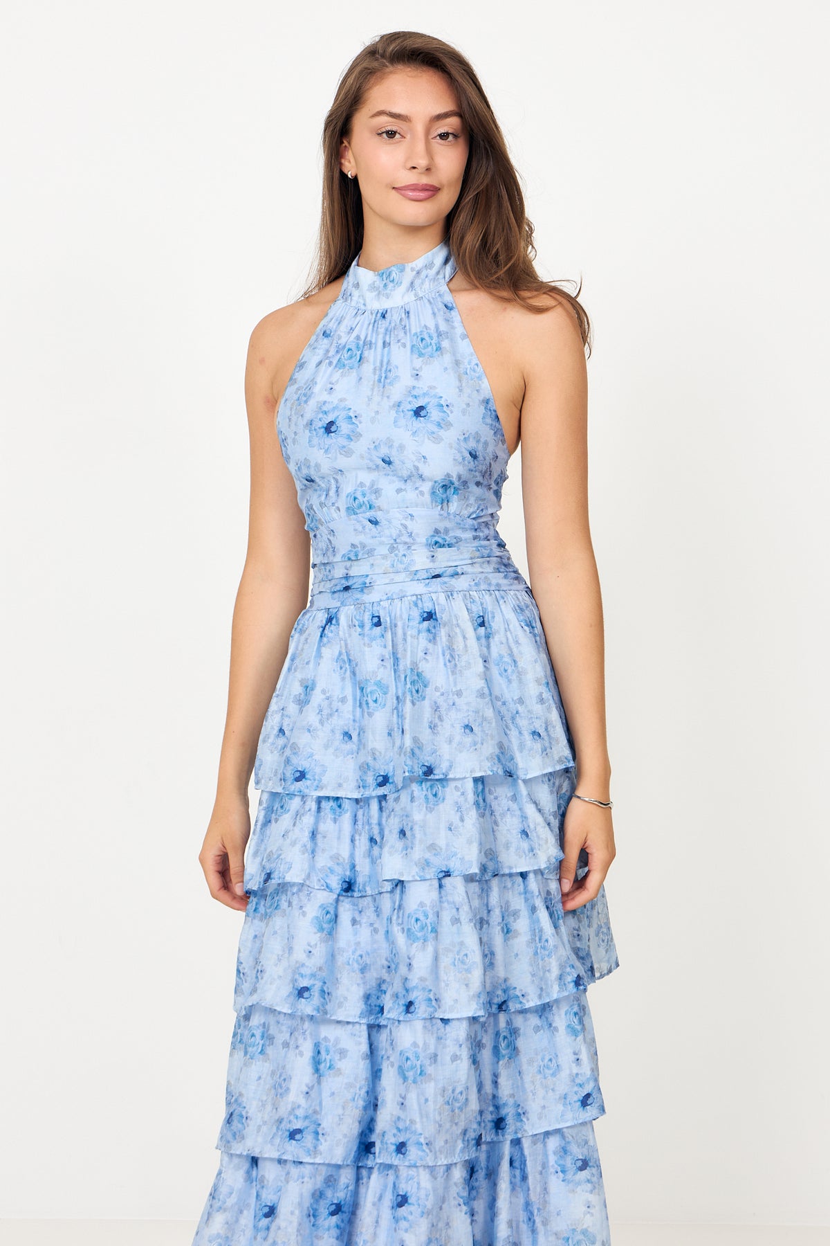 Ingalu Maxi Dress - Blå