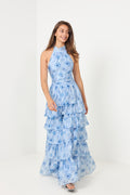 Ingalu Maxi Dress - Blå