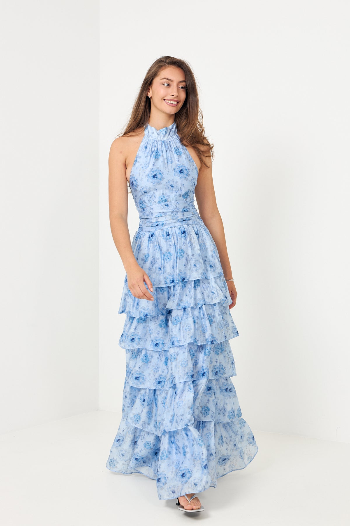 Ingalu Maxi Dress - Blå