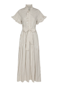 Nellie Wide Stripe Dress - Ivory