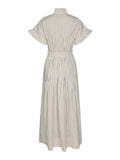 Nellie Wide Stripe Dress - Ivory