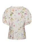 Irina Flower Blus - Off White
