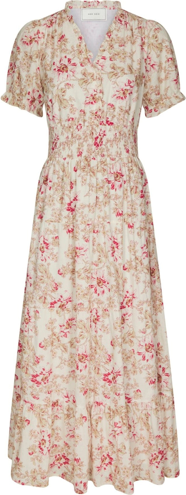 Kanza Flower Rose Dress - Rose