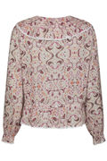Ajda Paisley Dance Blouse - Rosa