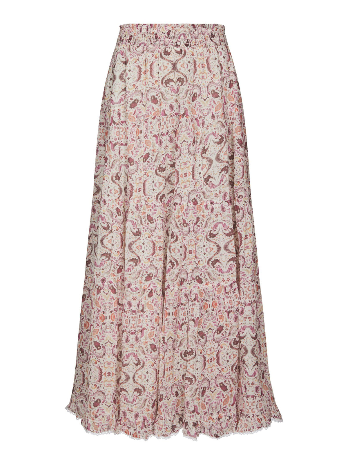 Asta Paisley Dance Skirt - Rose