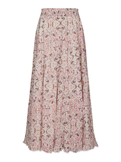 Asta Paisley Dance Skirt - Rose