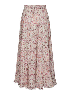 Asta Paisley Dance Skirt - Rose