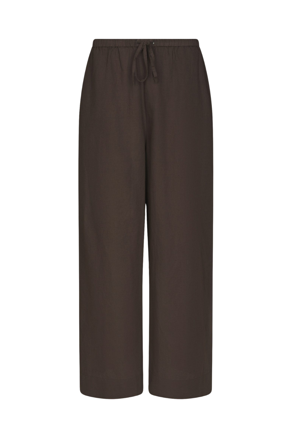 Heifa Linen Pants - Dark Brown