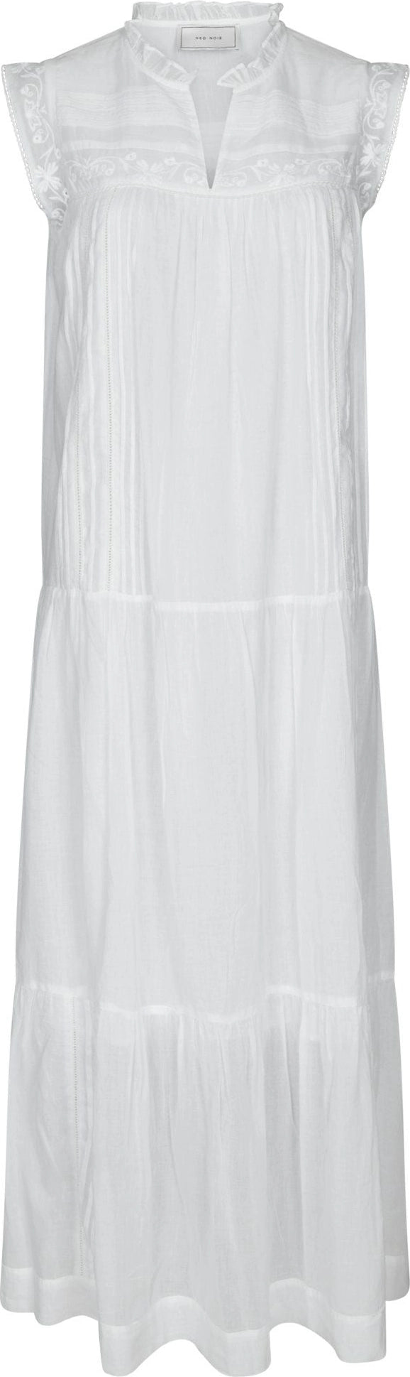 Veana S Voile Maxi Dress - White