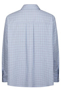 Dalma Triple Check Skjorta - Light Blue