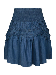 Maliah Denim Skirt - Blue