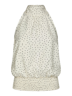 Jos Mini Dot Top - Off White