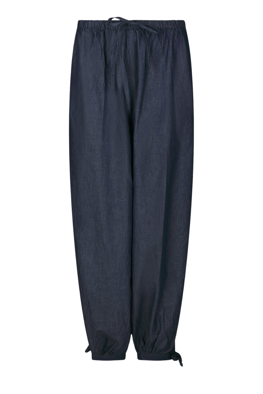 Roxane Balloon Denim Pants - Blue