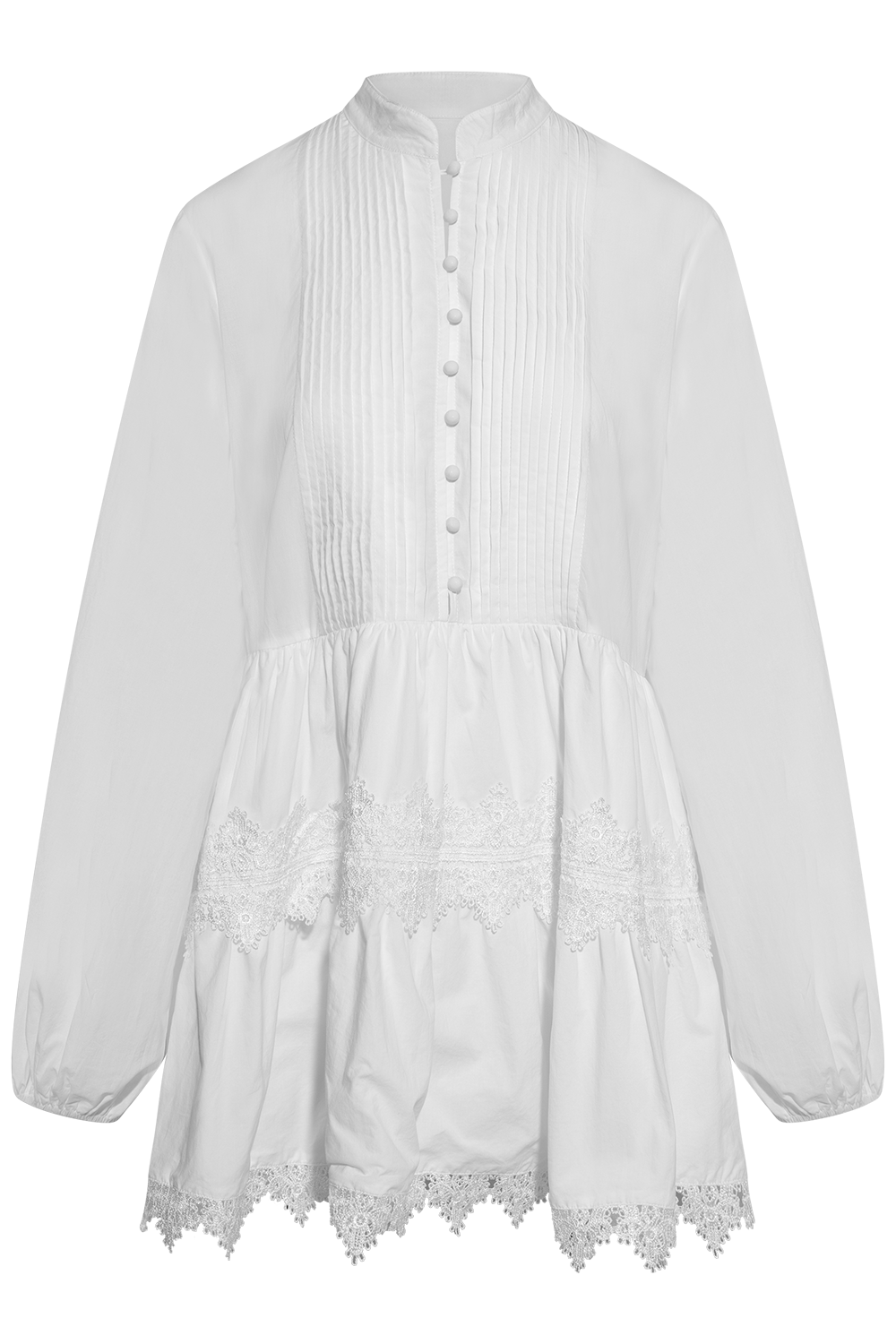 Livic Dress - White Embroidery