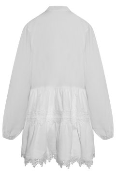 Livic Dress - White Embroidery