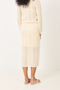 Celestina HW Skirt - Bleached Sand