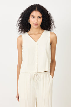 Daria Sl Shirt - Sand Melange