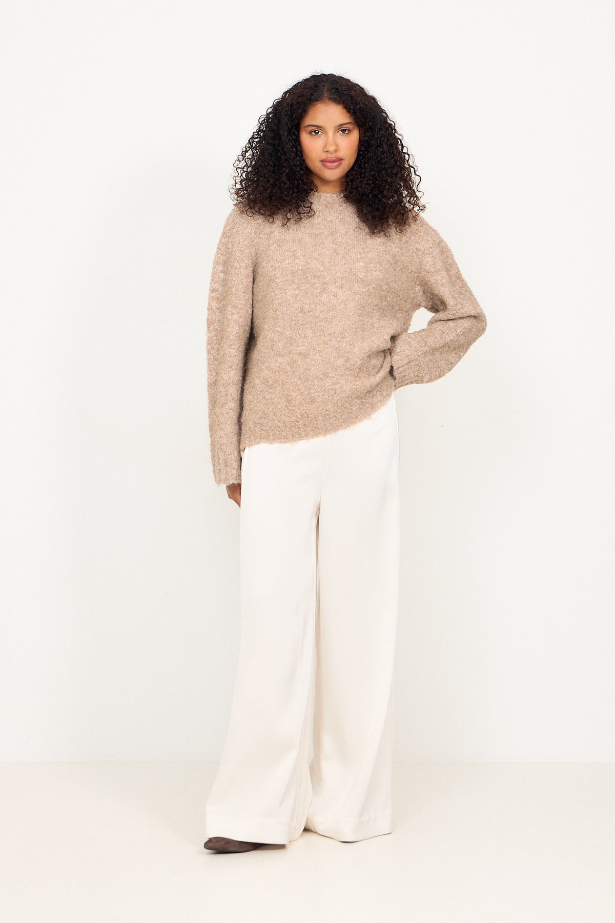 N-Maymie Knit - Sand