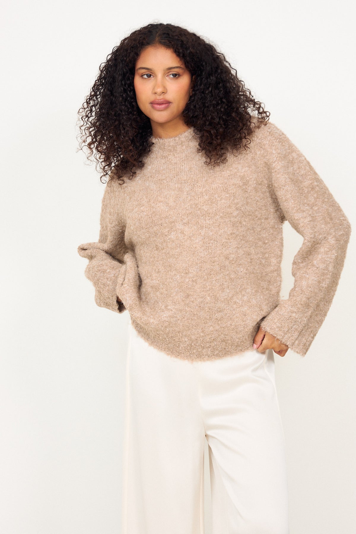 N-Maymie Knit - Sand