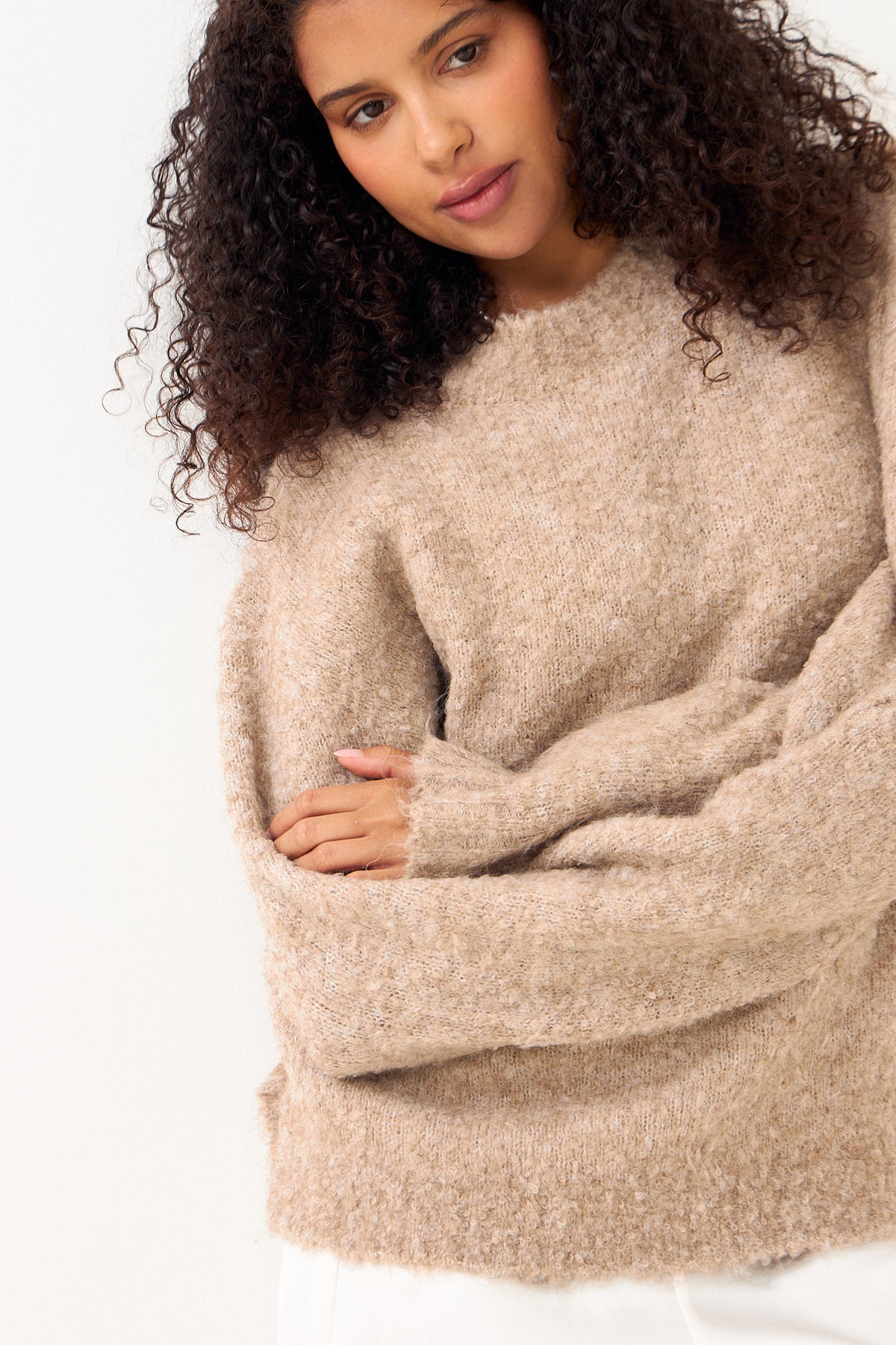N-Maymie Knit - Sand