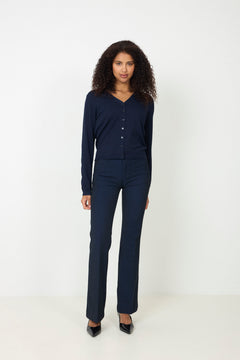 N-Marg Knit Cardigan - Navy