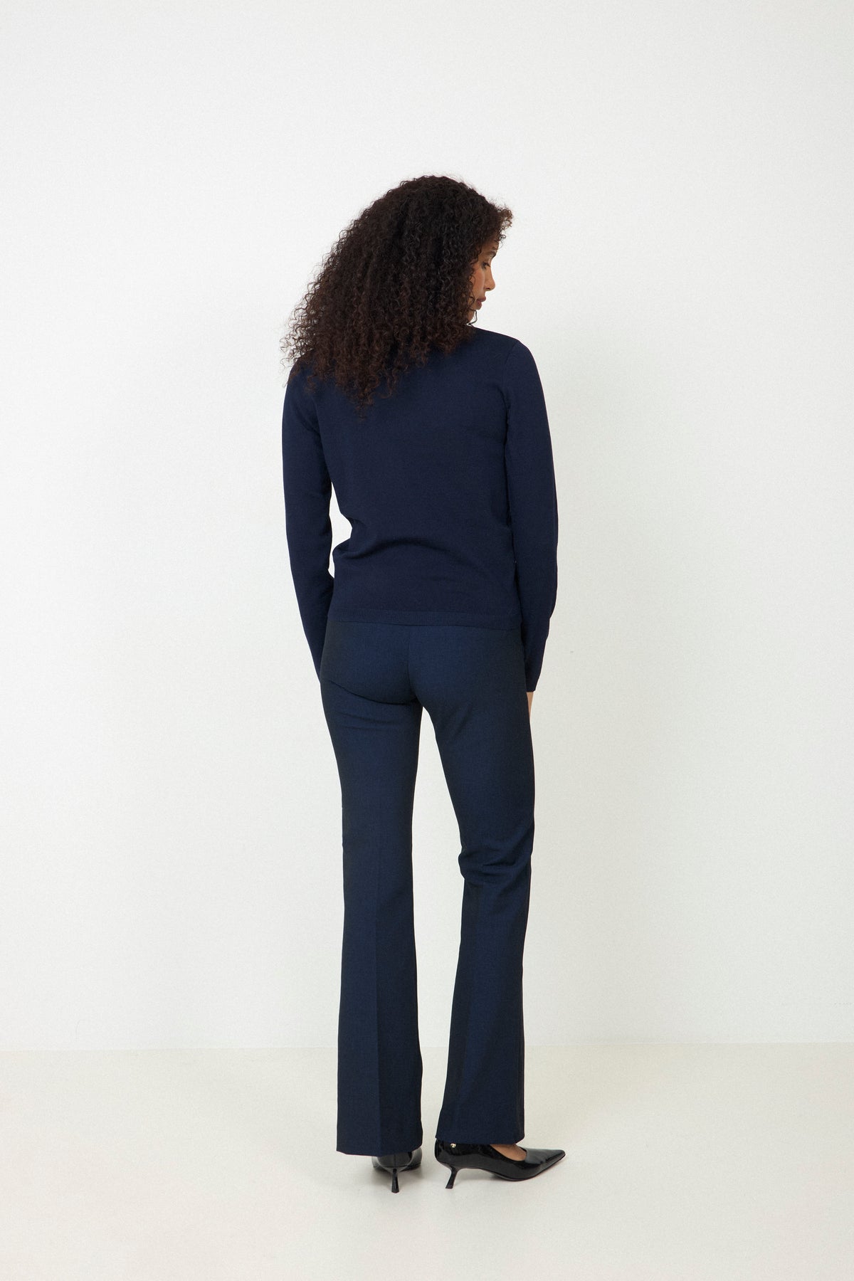 N-Mardine Knit - Marinblå