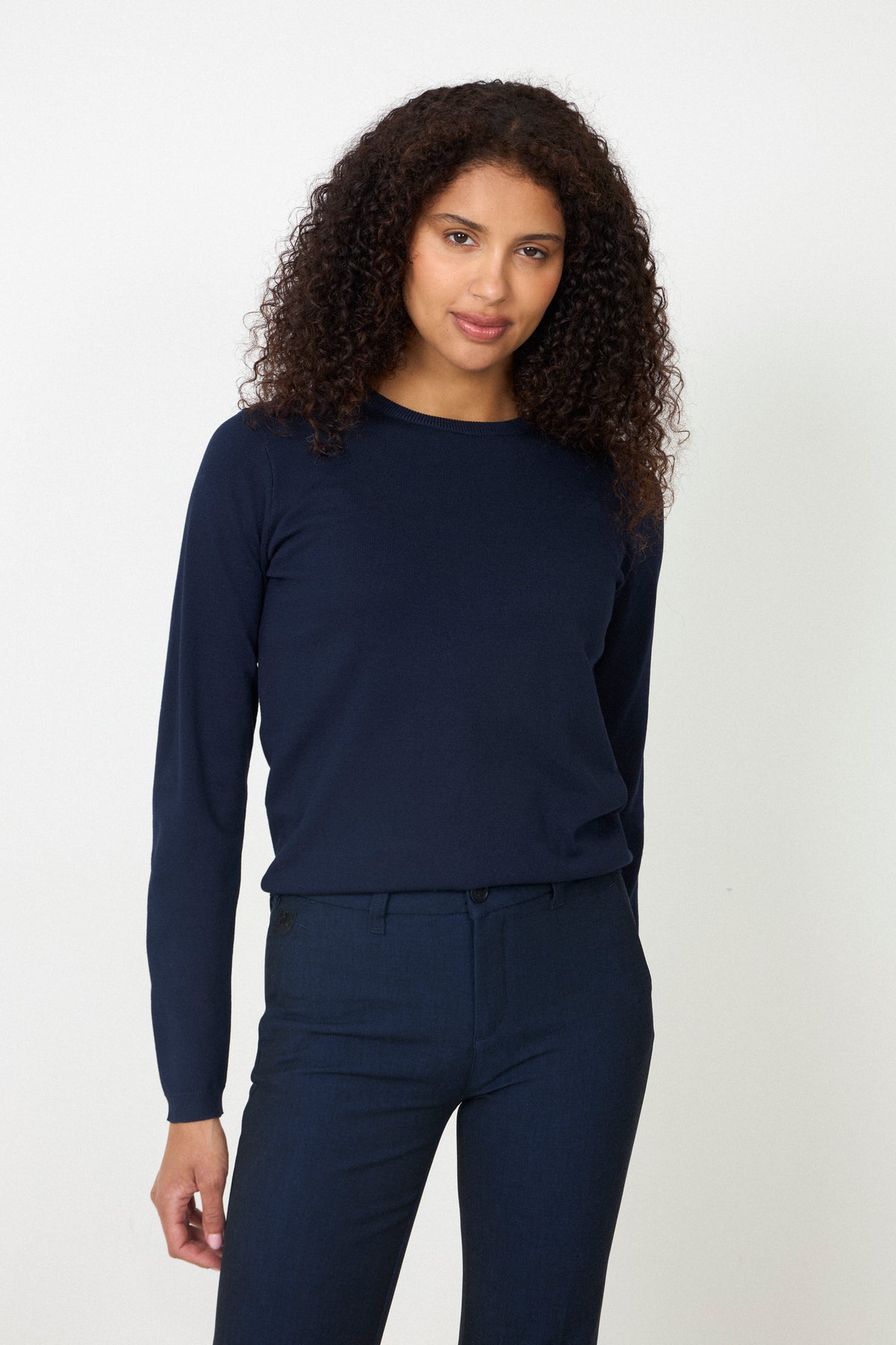 N-Mardine Knit - Marinblå