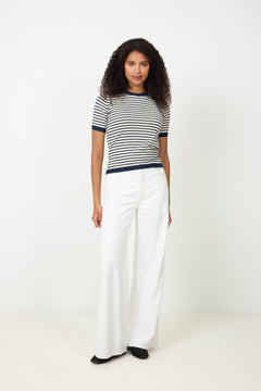 N-Muna Knit - Dannia Blue Stripe