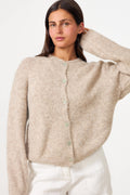 N-Mata Knit Cardigan - Sand